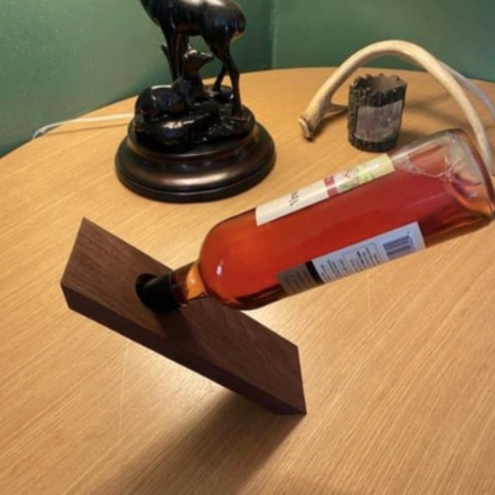 Floating Wine Rack